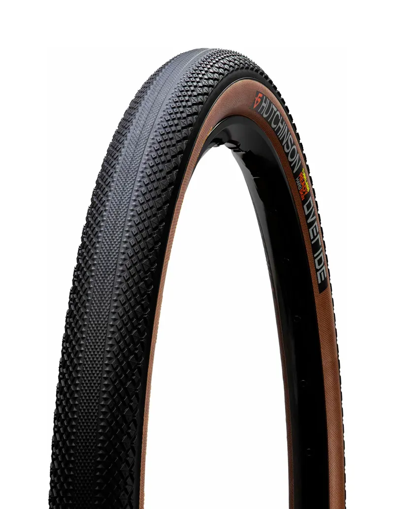 Hutchinson Overide Gravel Hardskin Tyre in Tan Wall-4