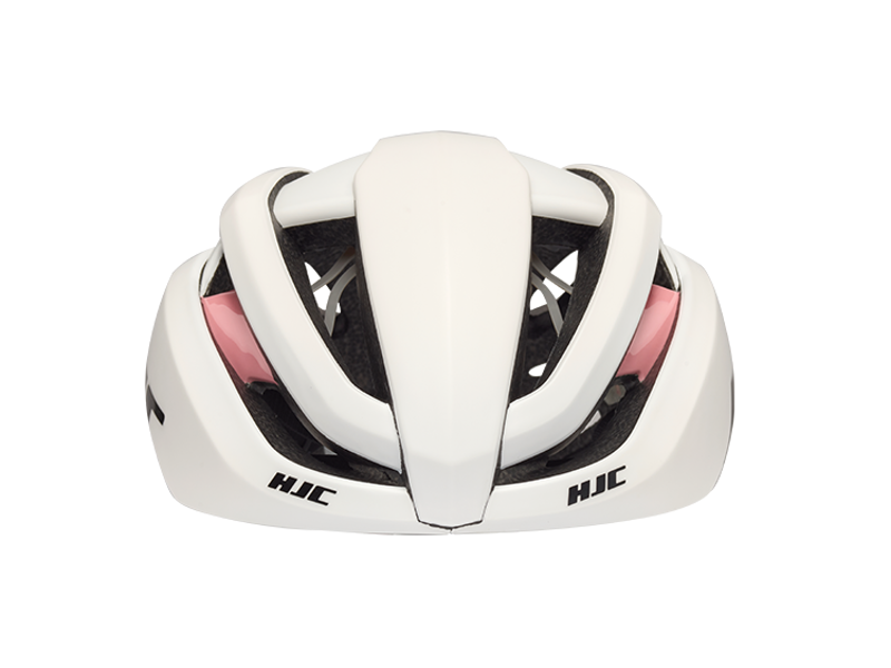 HJC Ibex 2.0 Road Helmet in White and Pink-2