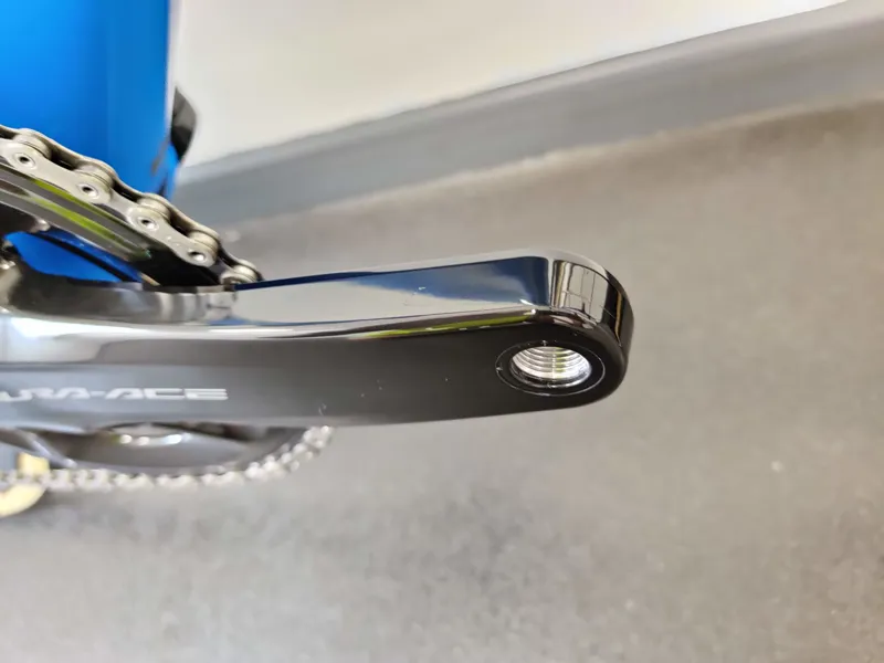 EX DISPLAY BMC Roadmachine 01 One Dura Ace Di2 Disc Carbon Road Bike 54cm 2022 in Blue-7