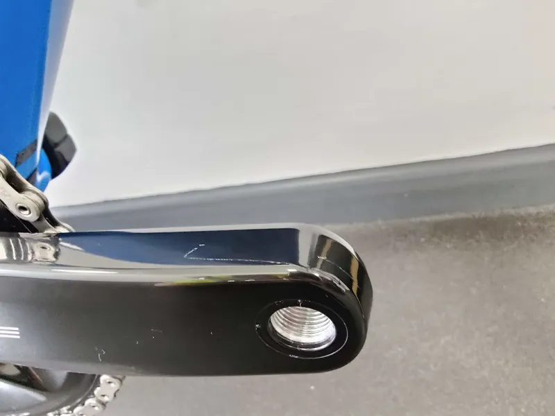 EX DISPLAY BMC Roadmachine 01 One Dura Ace Di2 Disc Carbon Road Bike 54cm 2022 in Blue-5