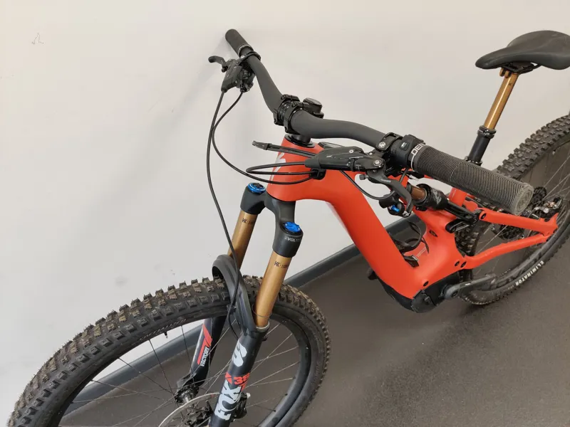 EX DEMO Specialized Turbo Levo Pro Electric Mountain Bike S2 2023 in Redwood-6