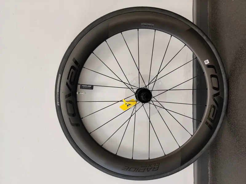 ONE OFF Roval Rapide CLX II Carbon 700c Wheelset SRAM freehub with S works Turbo 26mm Tyre-7
