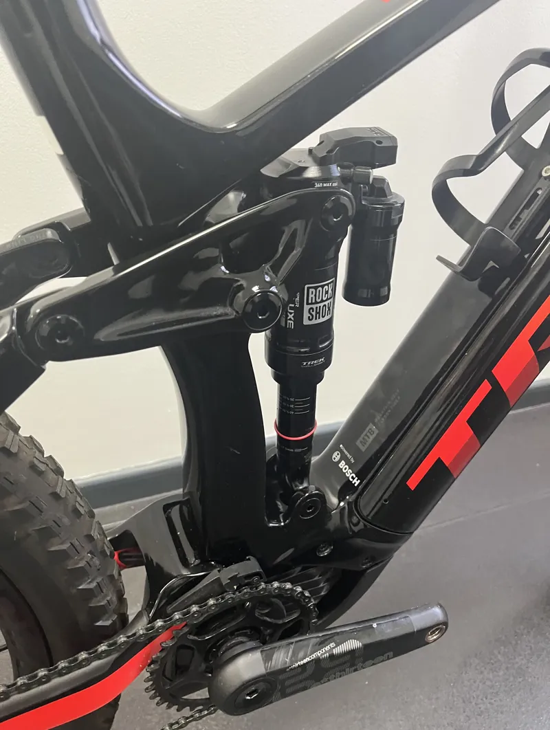 EX DEMO Trek Rail 9.9 xx1 AXS Large Electric Full Suspension Mountain Bike 2023 in Black-3