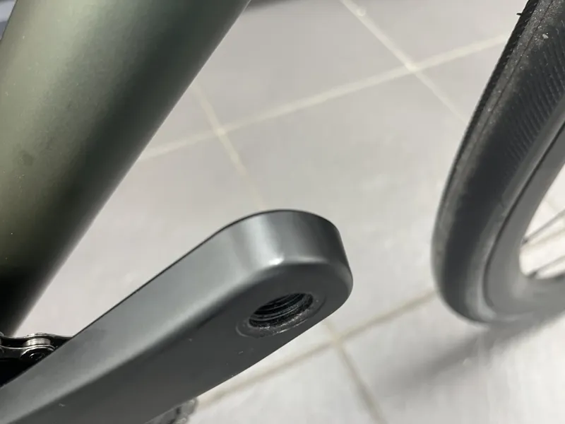 ONE OFF S-Works Aethos Ultegra Di2 Road Bike 2024 54cm in Lake Green Burnt Gold Dark Navy-4