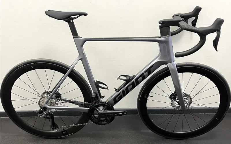 EX DISPLAY Giant Propel Advanced Pro 0 Di2 Road Bike Large 2025 in Mercury