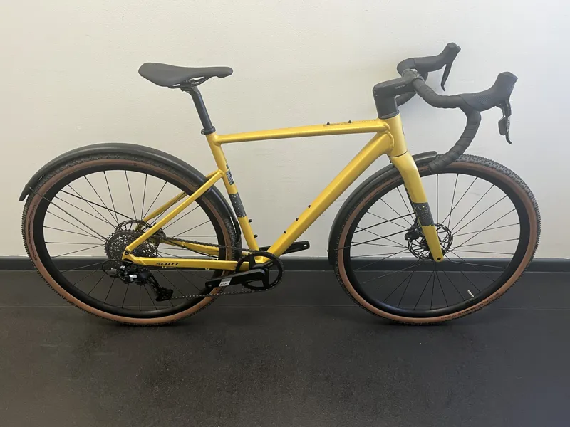 Ex Demo Scott Speedster Gravel 30 EQ Gravel Bike Size 52 2025 in Yellow