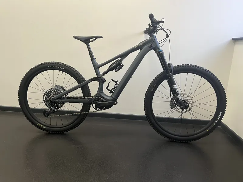 Ex Demo Specialized Turbo Levo SL Comp Alloy Electric Full Suspension MTB Size S4 2026 in Cast Blue Metallic/Dark Navy-1