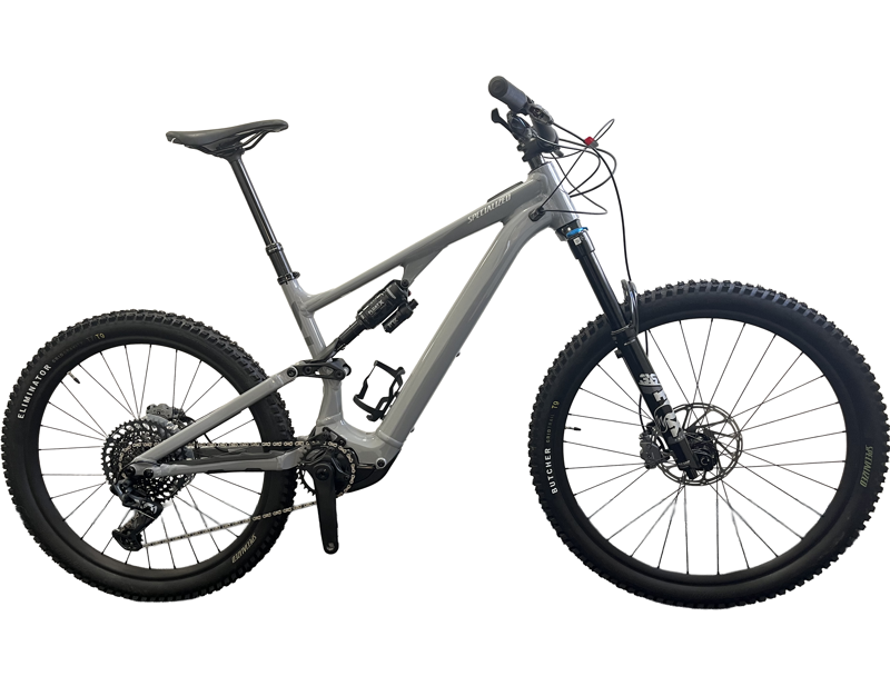 Ex Demo Specialized Turbo Levo SL Comp Alloy Electric Full Suspension Mountain Bike Size S5 2026 in Cool Grey/Ashen Grey