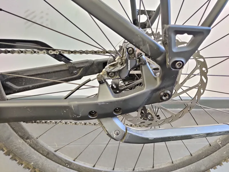 EX DEMO Specialized Turbo Tero 4.0 Step-Through EQ Electric Hardtail Mountain Bike Small 2024 in Black-5