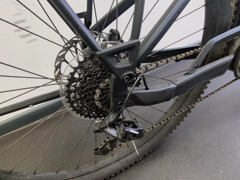 EX DEMO Specialized Turbo Tero 4.0 Step-Through EQ Electric Hardtail Mountain Bike Small 2024 in Black-2