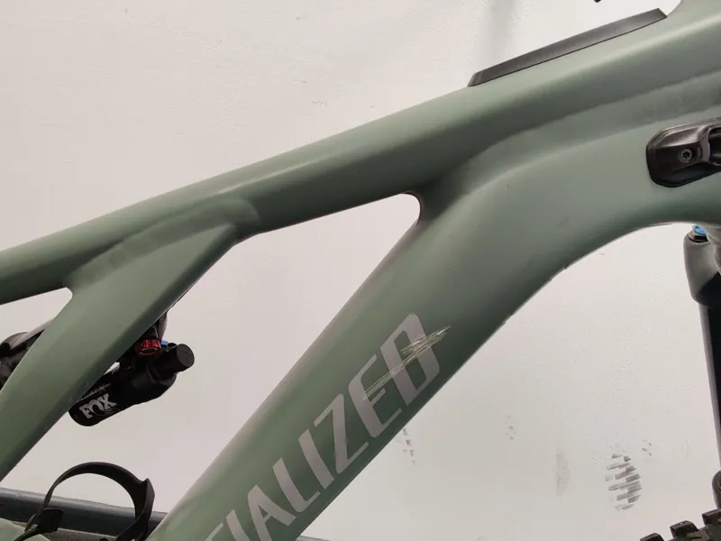 EX DEMO Specialized Turbo Levo Comp Alloy Full Suspension Electric Mountain Bike S4 2024 in Sage Green Grey-10