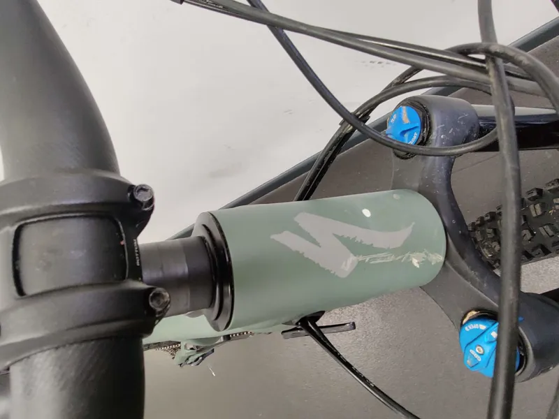 EX DEMO Specialized Turbo Levo Comp Alloy Full Suspension Electric Mountain Bike S4 2024 in Sage Green Grey-8