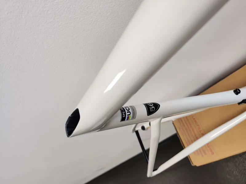 Specialized Tarmac SL8 Pro Frameset 56cm 2024 in Gloss Dune White-9