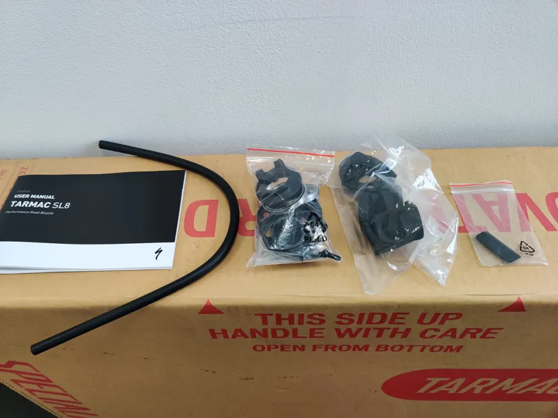 Specialized Tarmac SL8 Pro Frameset 56cm 2024 in Gloss Dune White-2