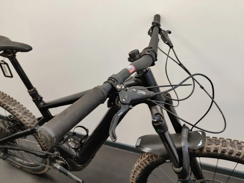 EX DEMO Specialized Turbo Levo Alloy Full Suspension Electric Mountain Bike S3 2024 in Black and Silver-2