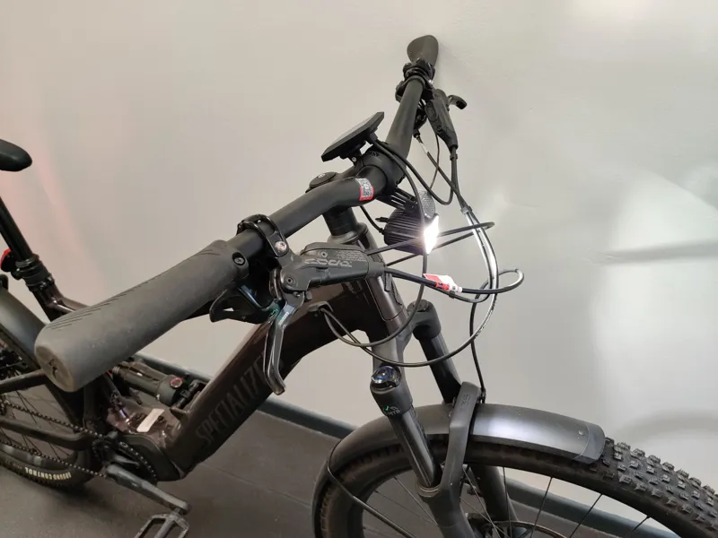 EX DEMO Specialized Turbo Tero X 5.0 Full Suspension Electric Mountain Bike Large 2024 in Red Onyx/Smoke-2