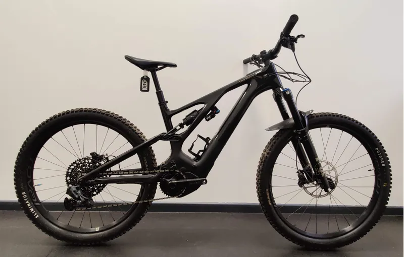 EX DEMO Specialized Turbo Levo Expert Electric Full Suspension Mountain Bike 2024 S4 in Gloss Satin Obsidian