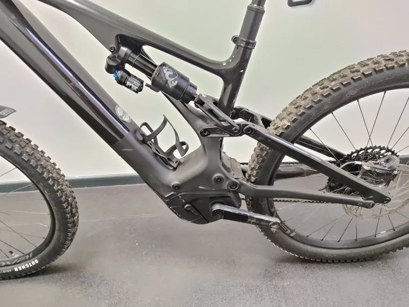 EX DEMO Specialized Turbo Levo Expert Electric Full Suspension Mountain Bike 2024 S4 in Gloss Satin Obsidian-2