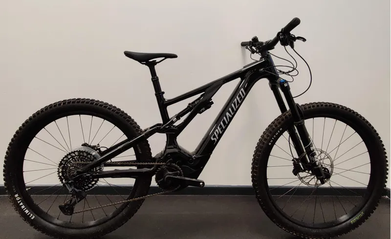 EX DEMO Specialized Turbo Levo Comp Alloy Full Suspension Electric Mountain Bike S4 2024 in Black Dove Grey