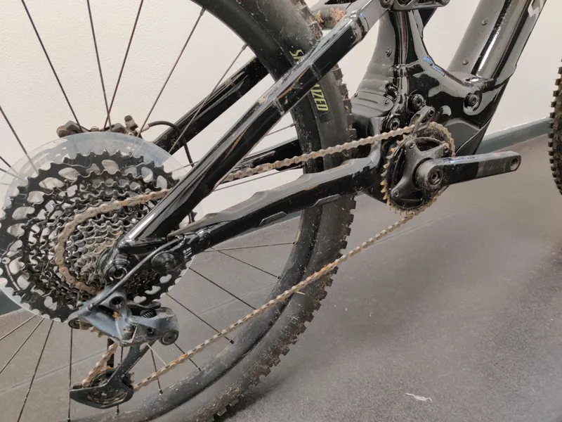 EX DEMO Specialized Turbo Levo Comp Alloy Full Suspension Electric Mountain Bike S4 2024 in Black Dove Grey-6