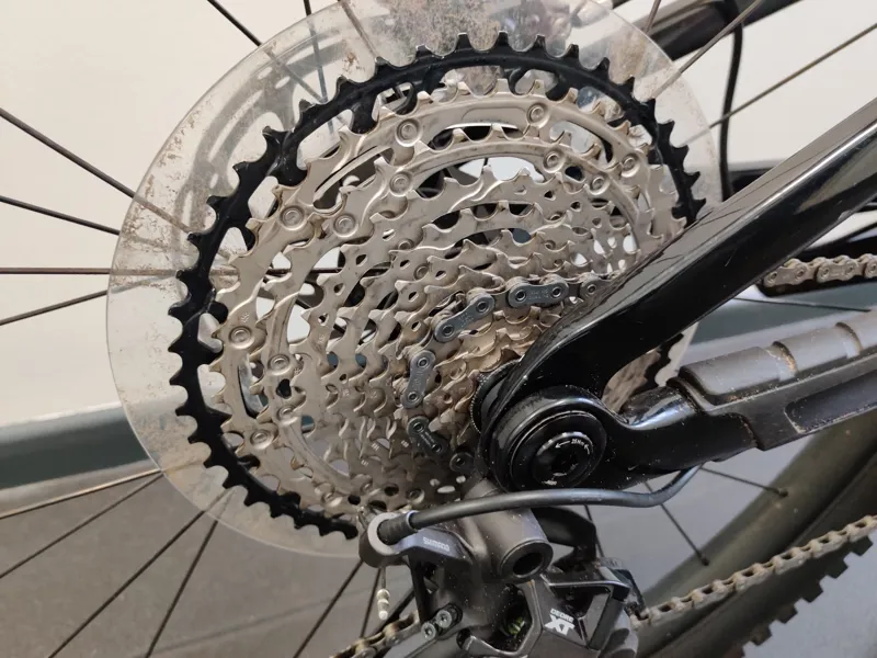 EX DEMO Trek Fuel EXe 9.7 Electric Full Suspension Mountain Bike Medium 2023 in Galactic Grey-5