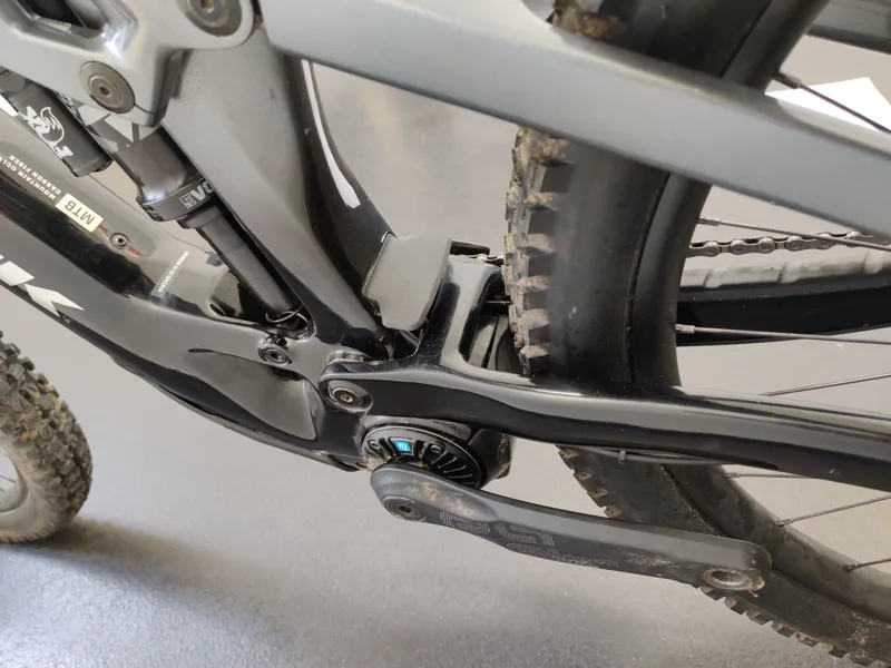 EX DEMO Trek Fuel EXe 9.7 Electric Full Suspension Mountain Bike Medium 2023 in Galactic Grey-2