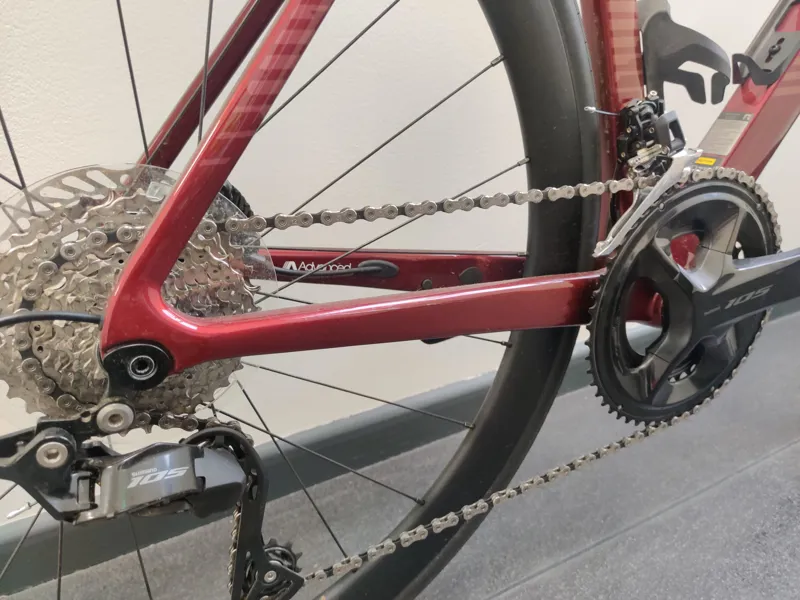 EX DEMO Liv EnviLiv Advanced 2 Road Bike Small 2024 In Sangria-8