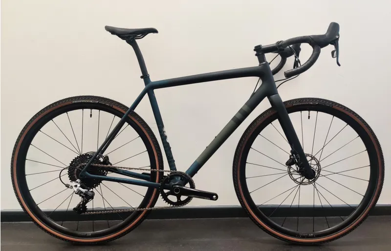 EX DEMO Specialized Crux Comp Gravel Road Bike 56cm 2023 in Satin Forest Green Metallic Deep Lake