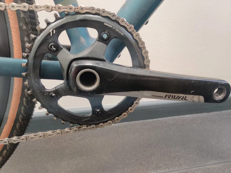 EX DEMO Specialized Crux Comp Gravel Road Bike 56cm 2023 in Satin Forest Green Metallic Deep Lake-12