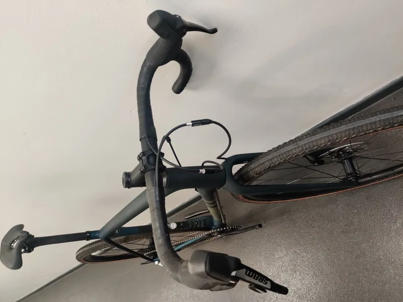 EX DEMO Specialized Crux Comp Gravel Road Bike 56cm 2023 in Satin Forest Green Metallic Deep Lake-9