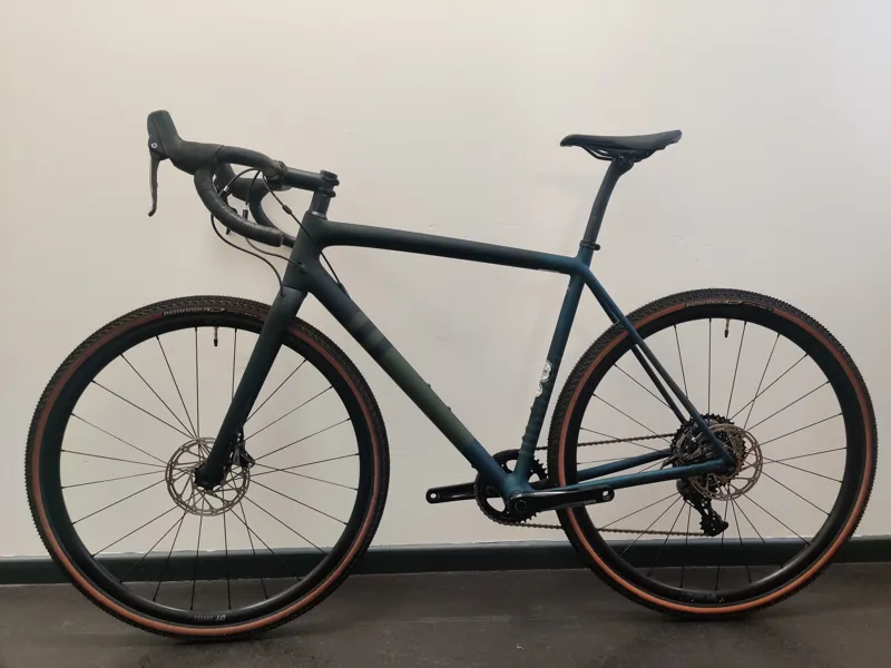 EX DEMO Specialized Crux Comp Gravel Road Bike 56cm 2023 in Satin Forest Green Metallic Deep Lake-5