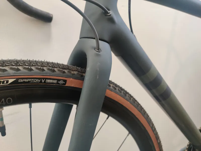 EX DEMO Specialized Crux Comp Gravel Road Bike 56cm 2023 in Satin Forest Green Metallic Deep Lake-4