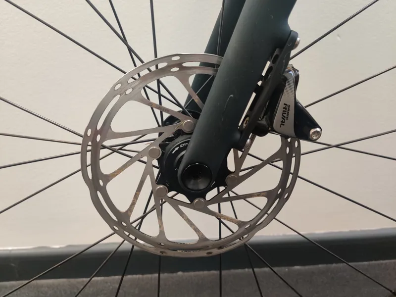 EX DEMO Specialized Crux Comp Gravel Road Bike 56cm 2023 in Satin Forest Green Metallic Deep Lake-2