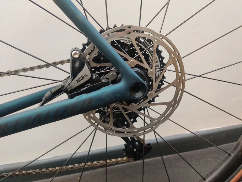 EX DEMO Specialized Crux Comp Gravel Road Bike 56cm 2023 in Satin Forest Green Metallic Deep Lake-1