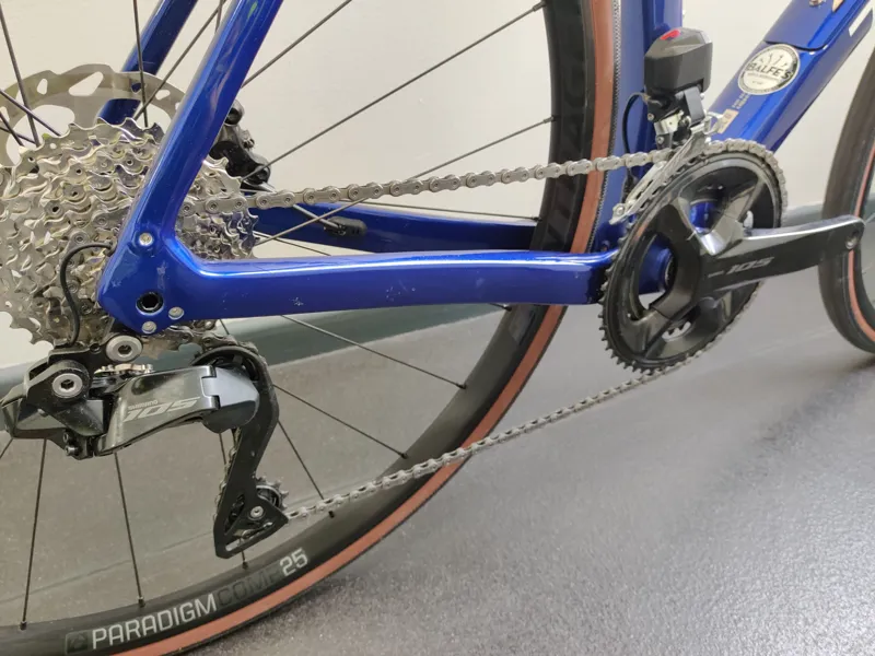 EX DISPLAY Trek Domane SL 6 Gen 4 Carbon Road Bike 58cm 2024 in Hex Blue-4