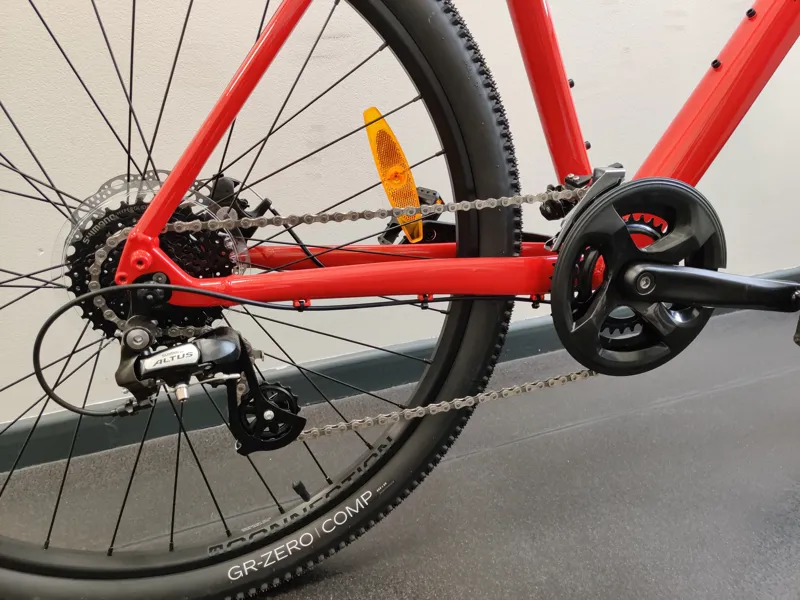 EX DISPLAY Trek Dual Sport 1 Gen 5 X-Large Hybrid Bike 2024 in Lava Red-3