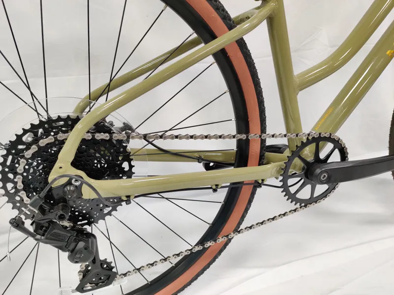 EX DEMO Marin Kentfield 2 Small Step-thru Hybrid Bike 2026 in Green-2