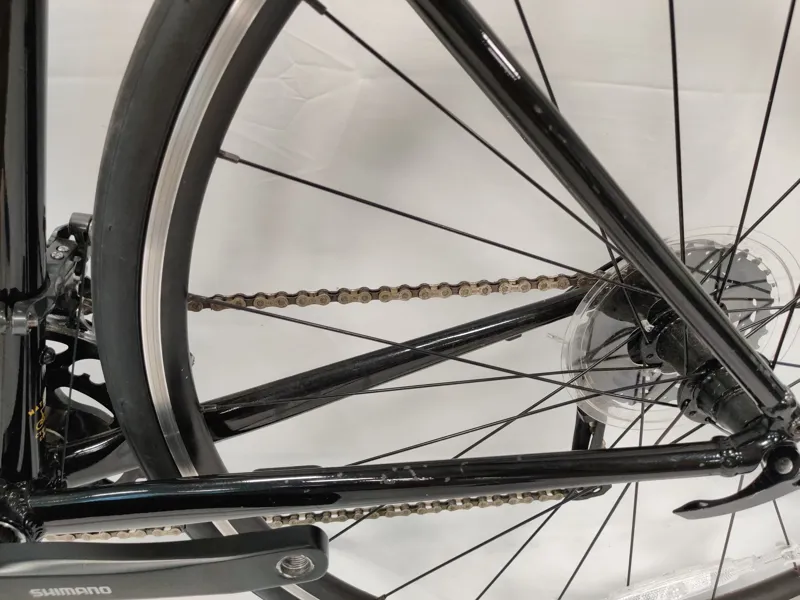 EX DISPLAY Trek Domane AL 2 52cm Road Bike 2024 in Carbon Black-2