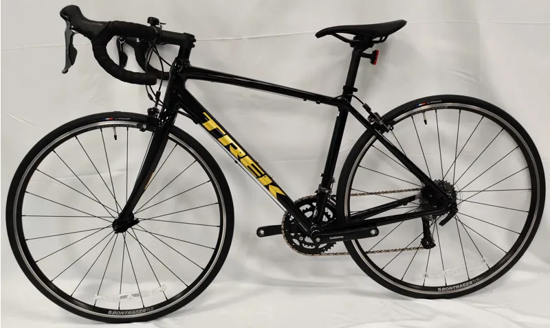 EX DISPLAY Trek Domane AL 2 52cm Road Bike 2024 in Carbon Black-1