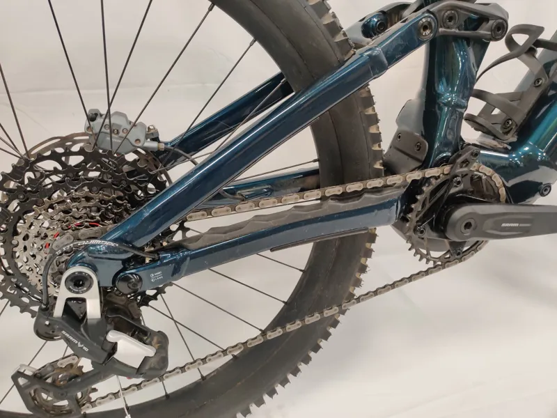 EX DEMO Specialized Turbo Levo 4 Comp Alloy S5 Electric Full Sus MTB 2026 in Gloss Deep Lake Metallic-6