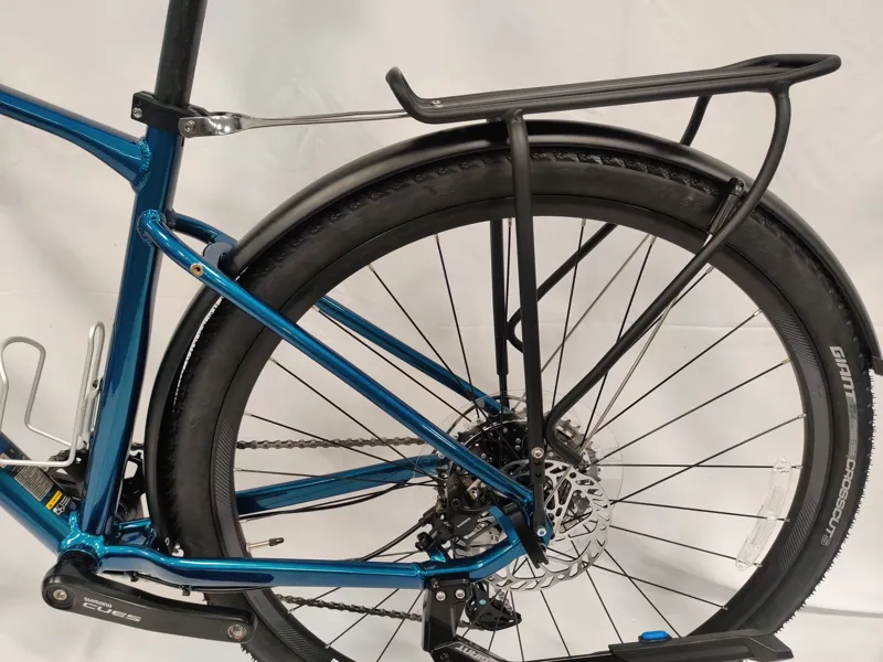 ONE OFF Giant Roam 0 Disc Hybrid Bike Medium 2025 in Sea Sparkle With Equipment Package-8