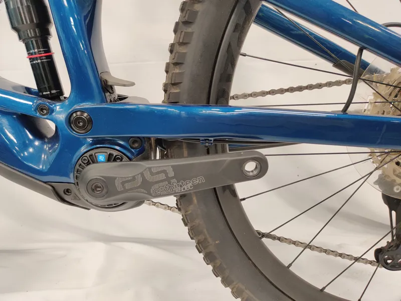 EX DEMO Trek Fuel EXe 9.8 XT Electric Mountain Bike Medium 2025 in Mulsanne Blue-1