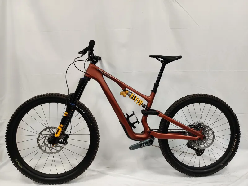 EX DEMO S3 Specialized Stumpjumper 15 Ohlins Coil T-Type Full Suspension Mountain Bike 2025 in Satin Copper Speckle-1