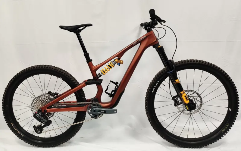 EX DEMO S3 Specialized Stumpjumper 15 Ohlins Coil T-Type Full Suspension Mountain Bike 2025 in Satin Copper Speckle