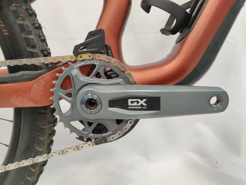 EX DEMO S3 Specialized Stumpjumper 15 Ohlins Coil T-Type Full Suspension Mountain Bike 2025 in Satin Copper Speckle-4