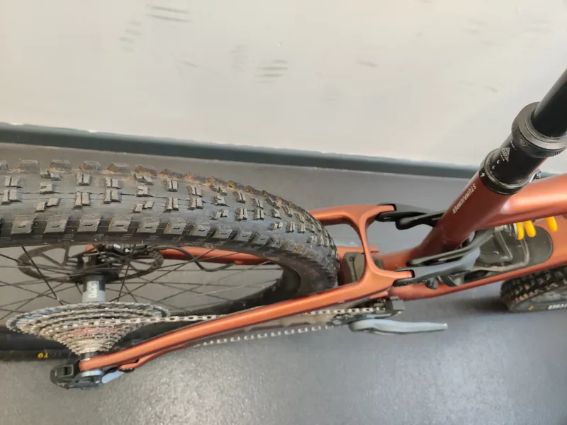 EX DEMO Specialized Stumpjumper 15 Ohlins Coil T-Type Full Sus MTB Size S4 2025 in Satin Copper Speckle-6