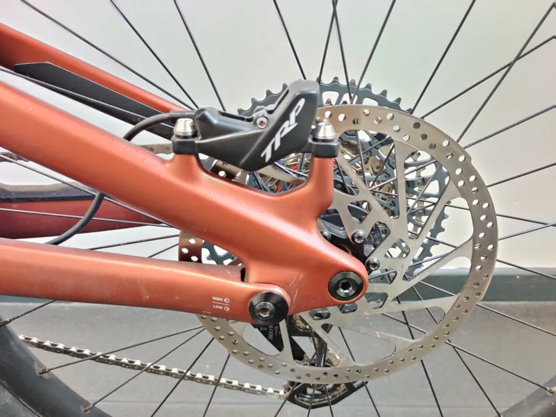 EX DEMO Specialized Stumpjumper 15 Ohlins Coil T-Type Full Sus MTB Size S4 2025 in Satin Copper Speckle-1