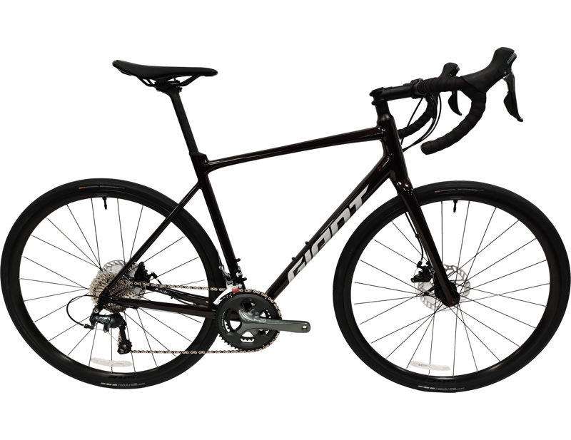 Giant Contend AR 2 Road Bike 2025 in Gloss Cordovan/Silver-2