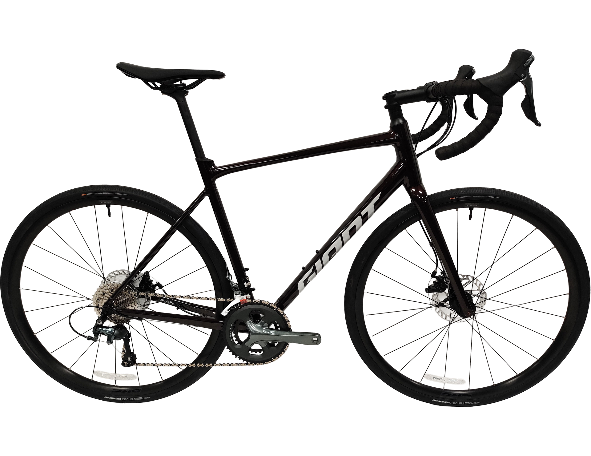 GIANT CONTEND AR2 DISC グラベルロードバイク Giant Contend AR 2 Road Bike 2025 in Gloss Cordovan/Silver