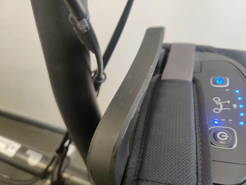 EX DISPLAY Brompton Electric P Line 4-Speed Folding Bike Mid Handlebar 2026 in Matt Black -4